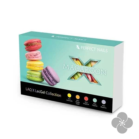 LacGel LaQ X - Macaroon Gél Lakk Szett