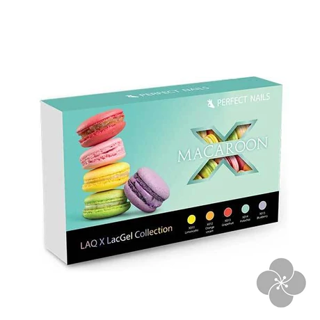 LacGel LaQ X - Macaroon Gél Lakk Szett