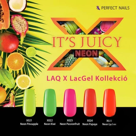LacGel LaQ X - It's Juicy Gél Lakk Szett