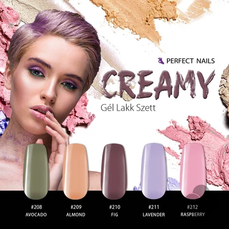 LacGel Creamy Gél Lakk Szett
