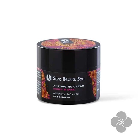 SB - Bőrfiatalító és ránctalanító arckrém- Méz és rózsa - 50ml
