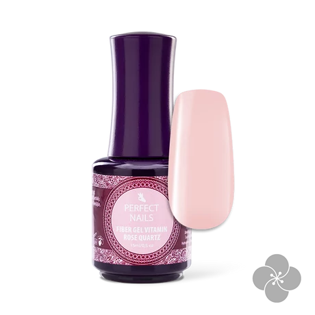 PN - Fiber Gel Vitamin - üvegszálas alapzselé 15ml - Rose Quartz