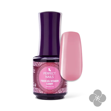 PN - Fiber Gel Vitamin - üvegszálas alapzselé 15ml - Candy