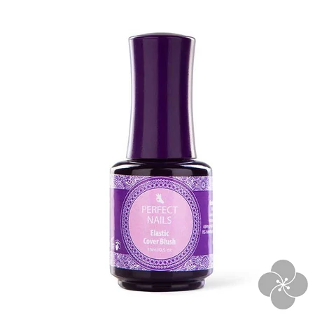 PN - Elastic Cover Gel - Ecsetes Műkörömépítő Zselé 15ml - Blush - French Cover