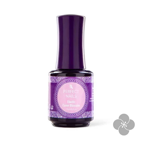 PN - Elastic Cover Gel - Ecsetes Műkörömépítő Zselé 15ml - Blossom - French Cover
