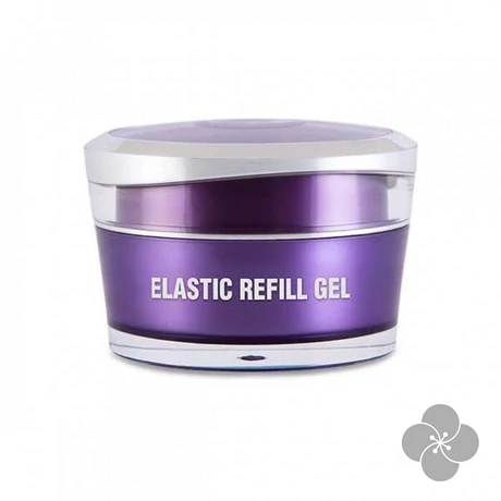 Elastic Refill Gel - Átlátszó Műkörömépítő zselé 15g