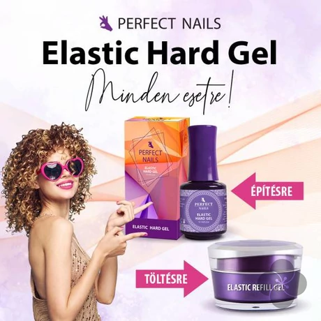 Elastic Refill Gel - Átlátszó Műkörömépítő zselé 15g