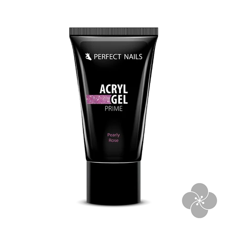 PN - Csillámos AcrylGel Prime - Tubusos Akril Gél 15g - Pearly Rose