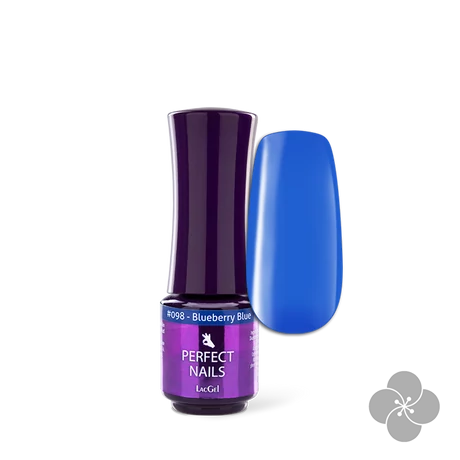 PN - LacGel #098 Gél Lakk 4ml - Blueberry Blue - Fashion Trend Fall **