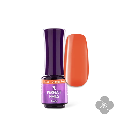 PN - LacGel #196 Gél Lakk 4ml - Orange Peel - Summer Dress Code **