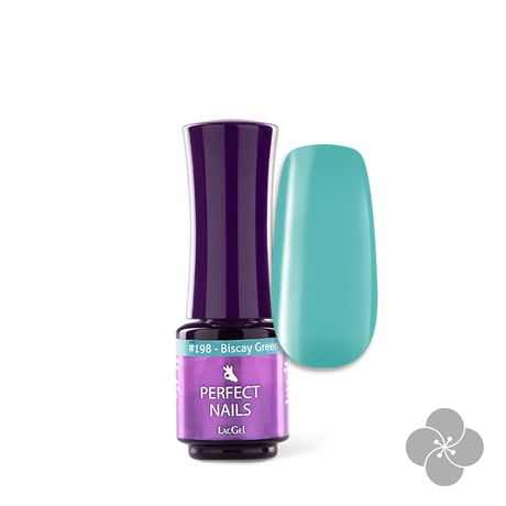 PN - LacGel 4ml #198 - Biscay Green - Summer Dress Code
