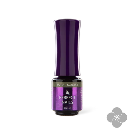 LacGel #208 Gél Lakk 4ml - Avocado - Creamy