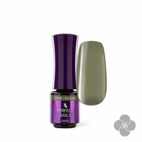 LacGel #208 Gél Lakk 4ml - Avocado - Creamy