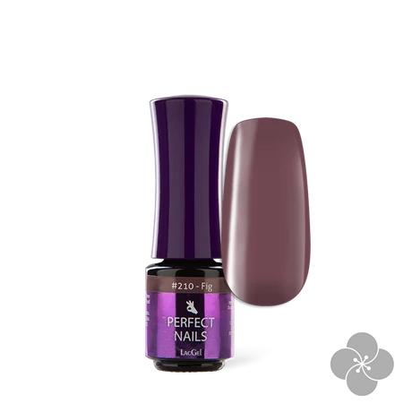 LacGel #210 Gél Lakk 4ml - Fig - Creamy