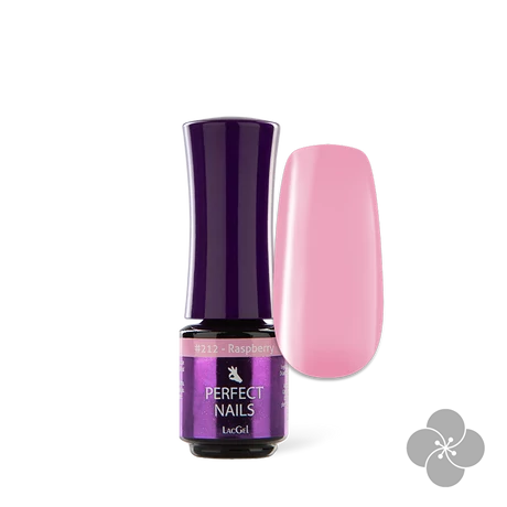 LacGel #212 Gél Lakk 4ml - Raspberry - Creamy