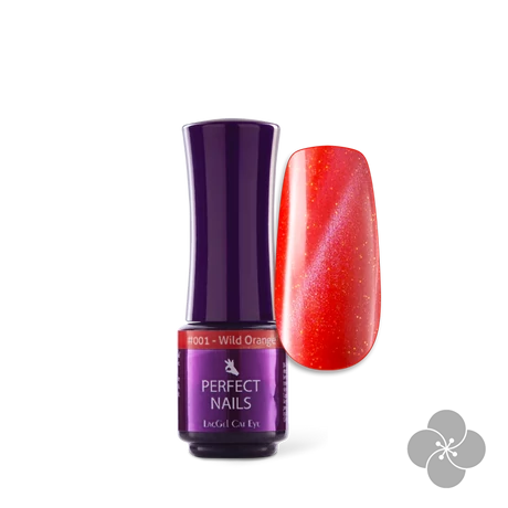 PN - LacGel CatEye 4ml #001 - Wild Orange - Jungle
