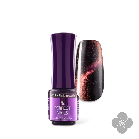 PN - LacGel CatEye 4ml #012 Pink Brownie