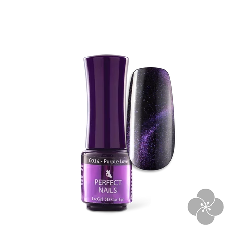 PN - LacGel CatEye 4ml #014 Purple Love  MEGSZŰNT!