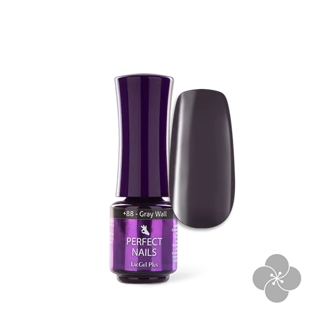 PN - LacGel Plus +088 Gél Lakk 4ml - Gray Wall - 5 Shades of Gray **