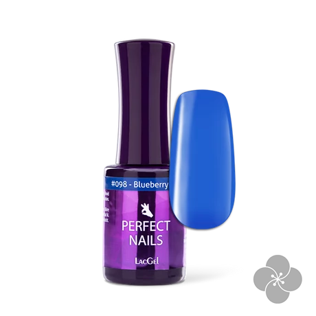 PN - LacGel #098 Gél Lakk 8ml - Blueberry Blue - Fashion Trend Fall **