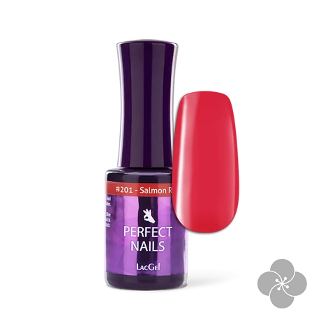 PN - LacGel #201 Gél Lakk 8ml - Salmon Rose - KIFUTÓ
