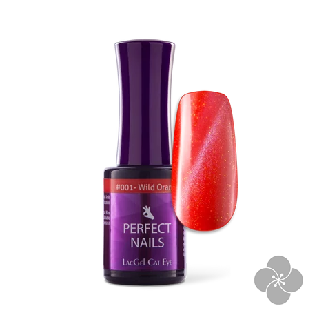 PN - LacGel CatEye 8ml #001 - Wild Orange - Jungle
