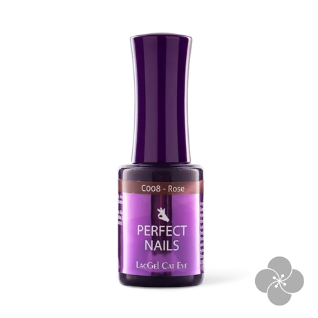 PN - LacGel CatEye 8ml #008 Rose - Illusion  MEGSZŰNT!
