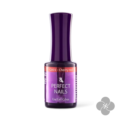 PN - LacGel Glass 8ml #001 Cherry Red - Vitrage