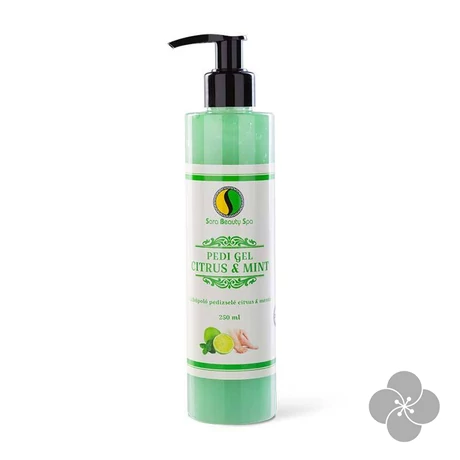Lábápoló krém gél (Pedizselé) - Citrus és Menta - 250ml