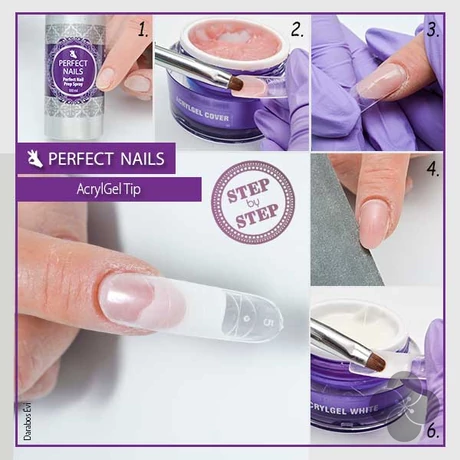 PN - Reverse TIP - AcrylGel TIP Készlet - 120db