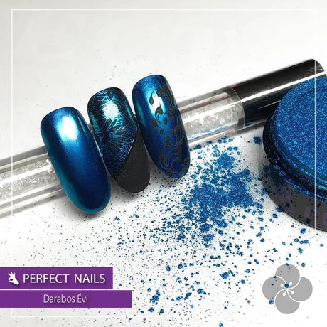 PN - Chrome powder - Blue krómpor