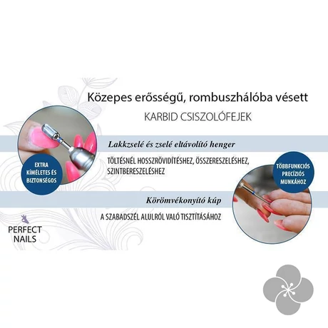 PN - Csiszolófej - Rombuszhálós Kúp