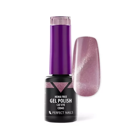 PN - HEMA FREE Cat Eye Gél Lakk - CE043 Rosy - 4ml