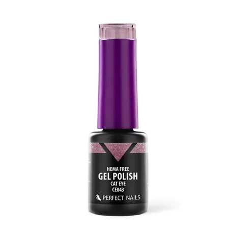 PN - HEMA FREE Cat Eye Gél Lakk - CE043 Rosy - 4ml