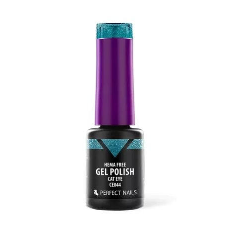 PN - HEMA FREE Cat Eye Gél Lakk - CE044 Turquoise - 4ml