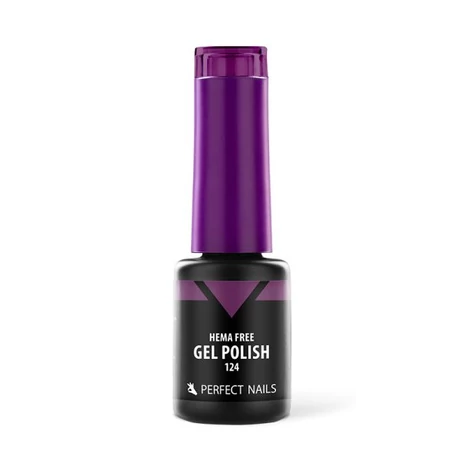 HEMA FREE Gél Lakk - 124 Merlot - 4ml