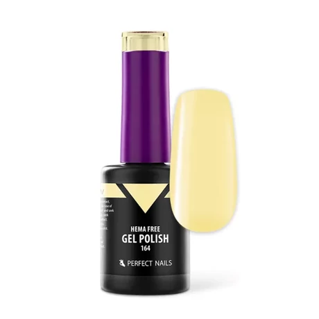 PN - HEMA FREE Gél Lakk - 164 Pastel Yellow - 8ml