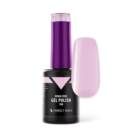 PN - HEMA FREE Gél Lakk - 168 Pastel Pink - 8ml