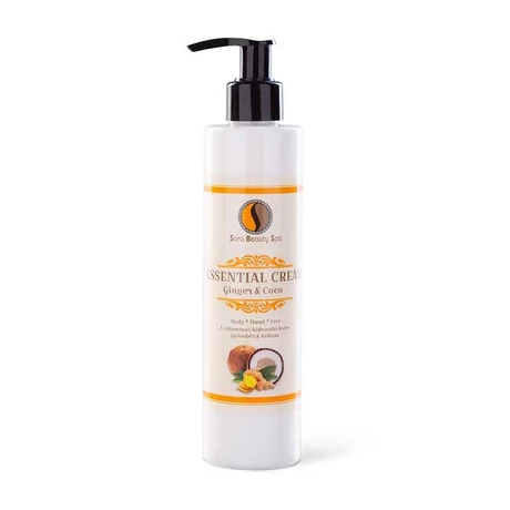 SB Hidratáló krém E vitaminnal - Gyömbér & Kókusz, 250ml