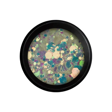 Körömdíszítő Glitter - Multisize - #12