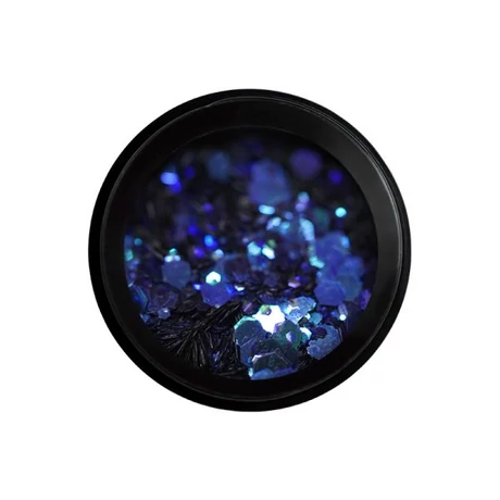 Körömdíszítő Glitter - Multisize - #6