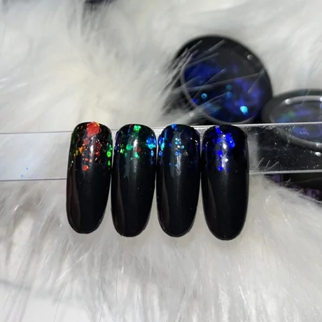Körömdíszítő Glitter - Multisize - #7
