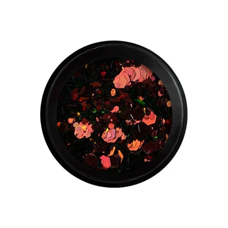 Körömdíszítő Glitter - Multisize - #8