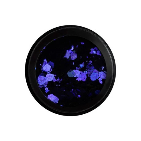 Körömdíszítő Glitter - Multisize - #9
