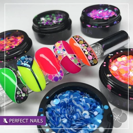 PN - Nail Confetti - Grape Coctail