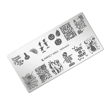 PN - Stamping Plate - Körömnyomda lemez - Halloween