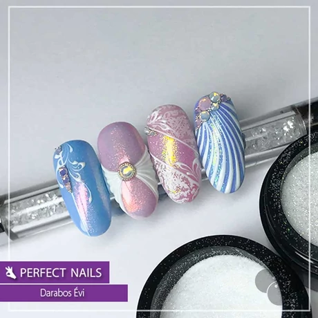 PN - Mermaid Powder - Körömdíszítő Sellőpor - Gyémánt - MEGSZŰNT