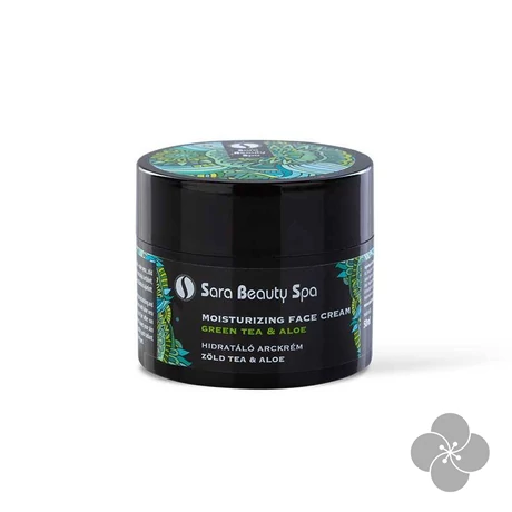 SB - Hidratáló arckrém- zöld tea & aloe - 50ml