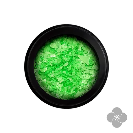 PN - Neon Flakes pehely - green