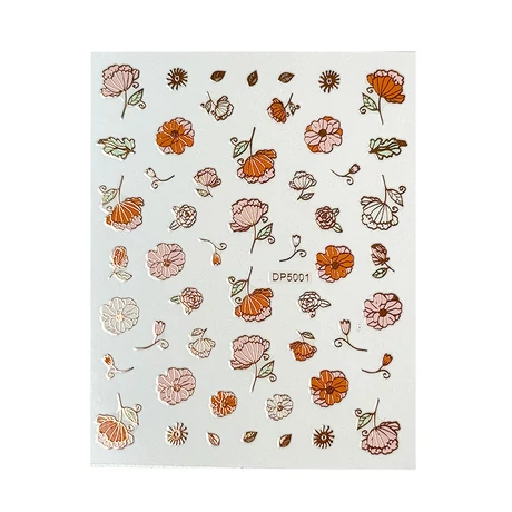 Körömmatrica - Garden Flowers